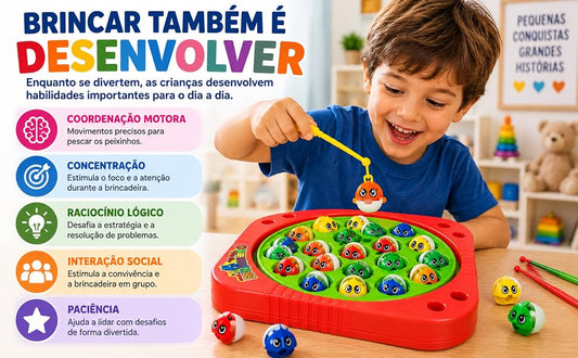 Jogo Pescaria Maluca Pega-Peixe