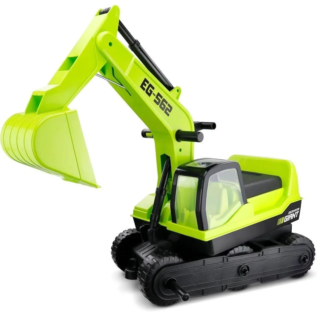 Trator Escavadeira Gigante Infantil - Roma Brinquedos