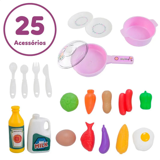 Kit Mini Cozinha Infantil