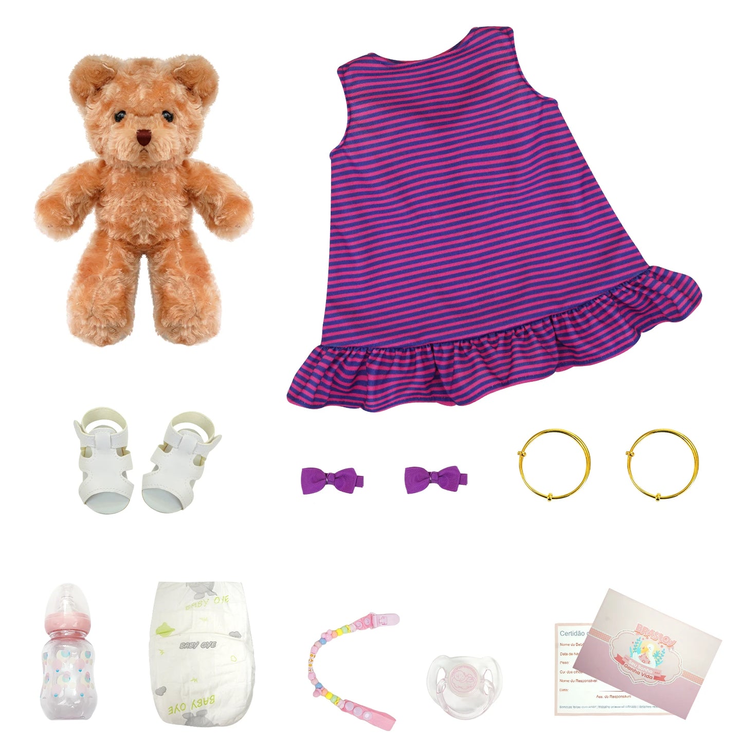 Boneca Reborn Brastoy – 55cm