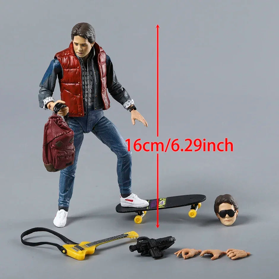 Marty McFly com Guitarra/Skate e Acessórios