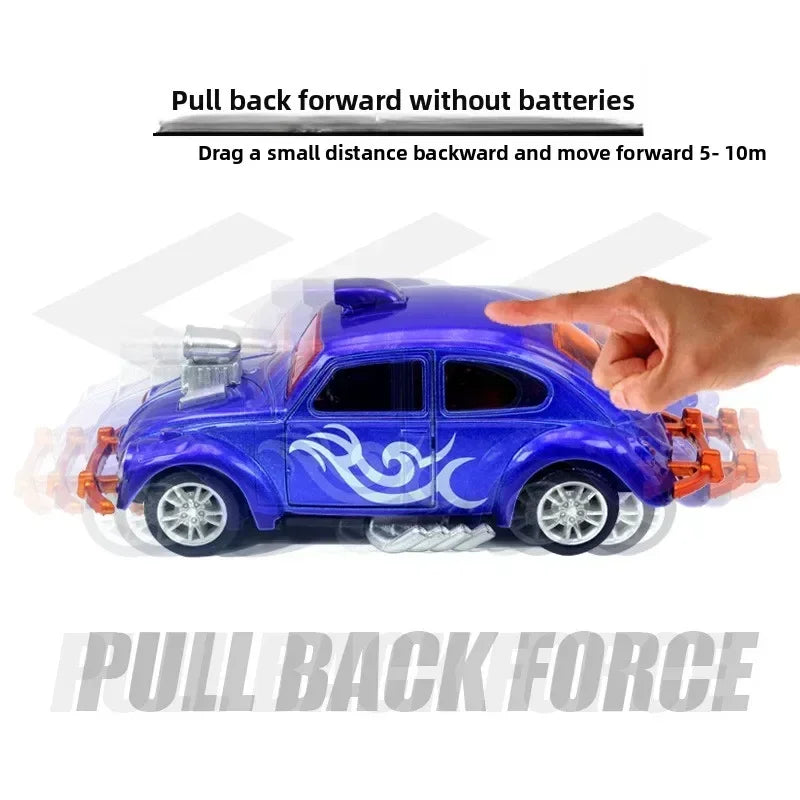 Fusca Turbinado - Miniatura de Metal com Fricção