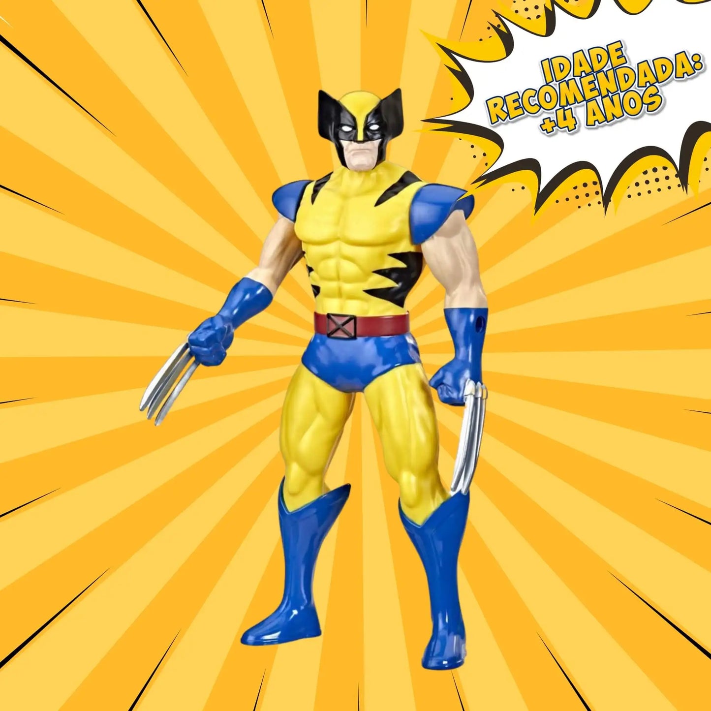 Wolverine X-Men Evolution Articulado 24cm