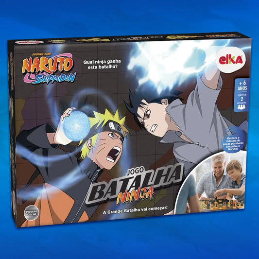 Jogo de Tabuleiro Batalha Ninja - Naruto Shippuden