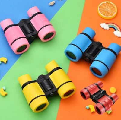 Binóculo Infantil Emborrachado - 4X30 Importado