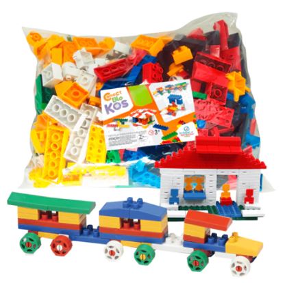 Blocos de Montar (Com rodinhas)