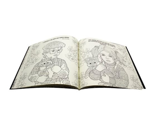 Combo com 3 Livros de Colorir Antiestresse