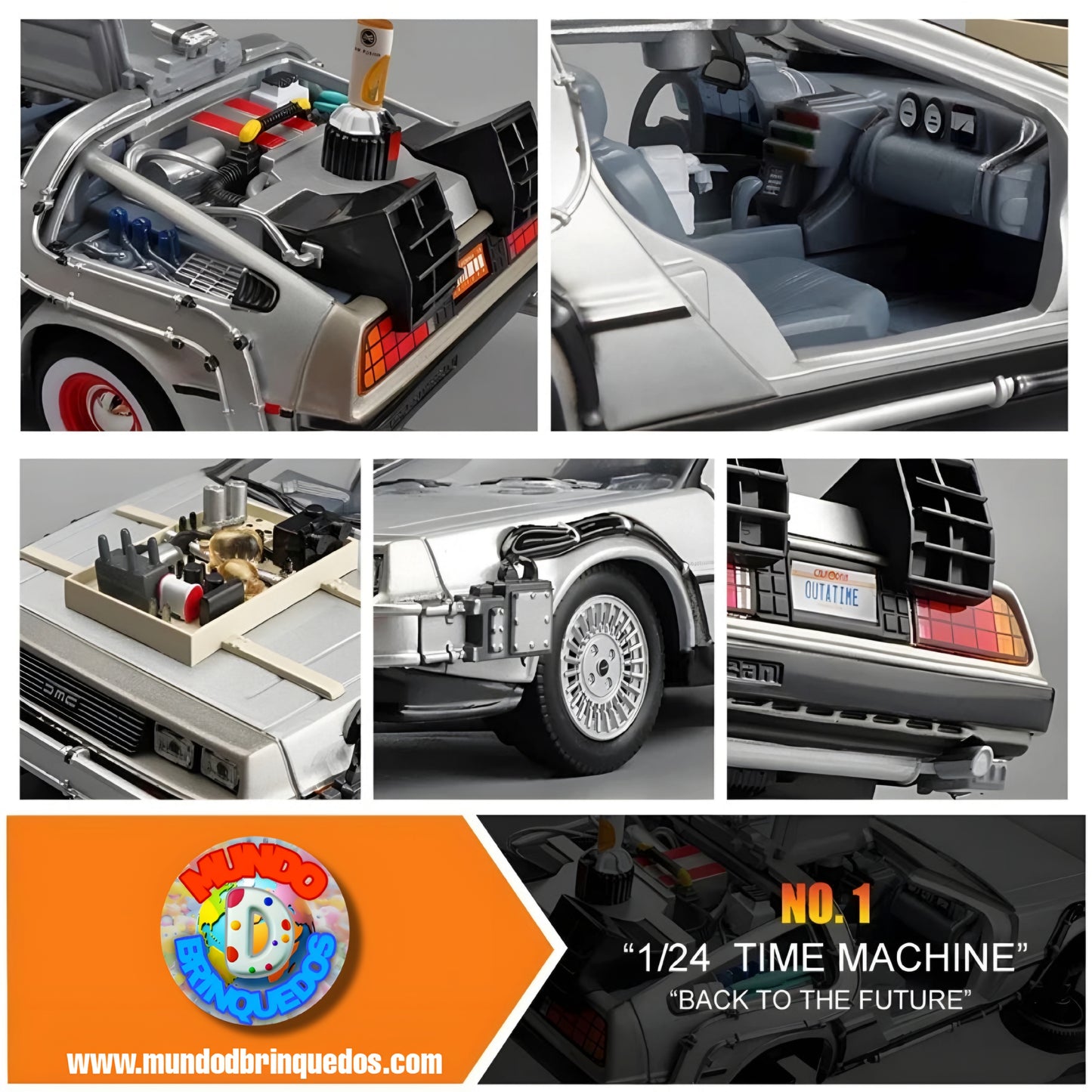 DeLorean Time Machine – De Volta para o Futuro