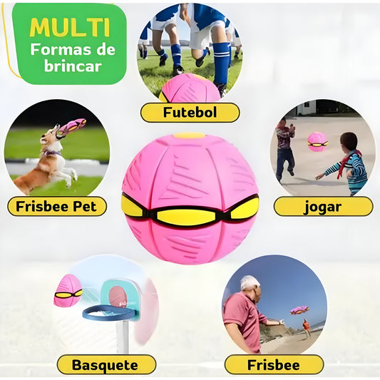 Bola Disco UFO Mágica - Amassa e Volta