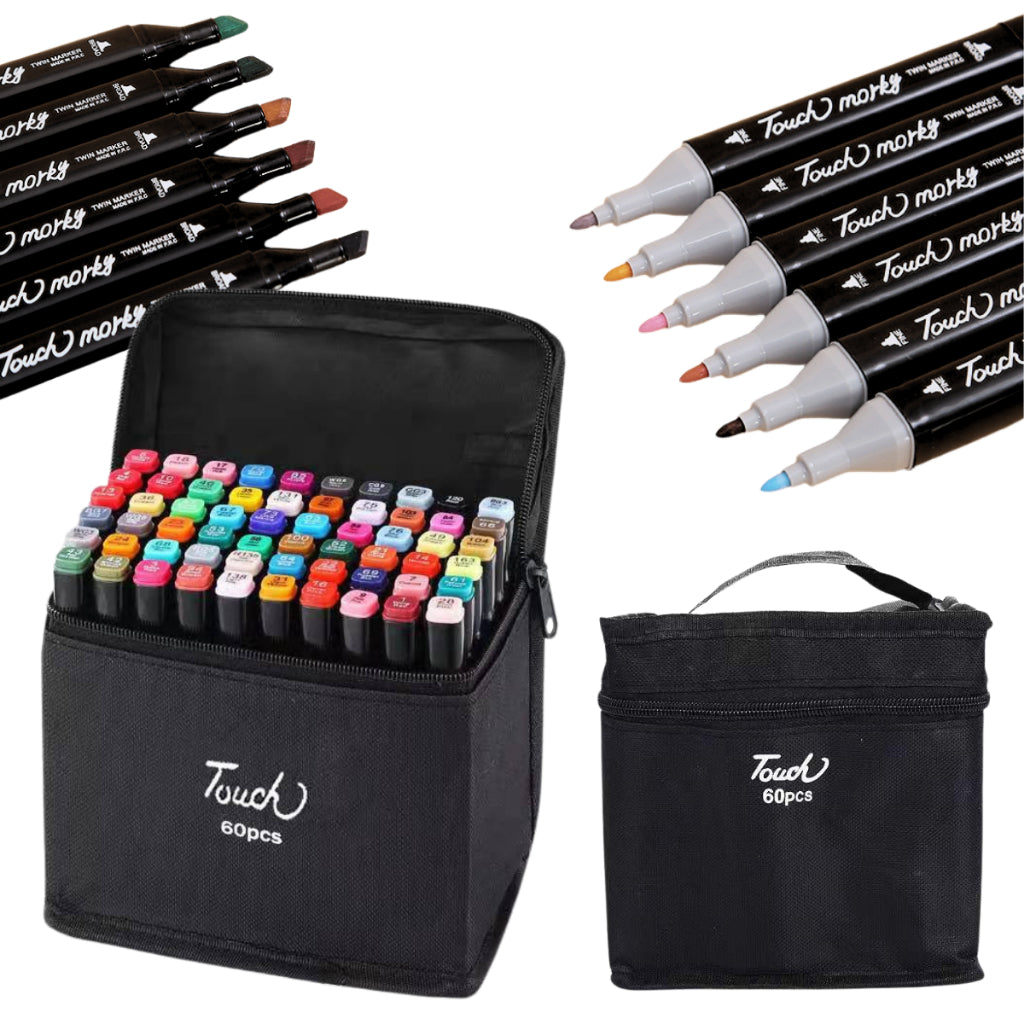 Canetas Marcadoras de Colorir (Bobbie Goods)