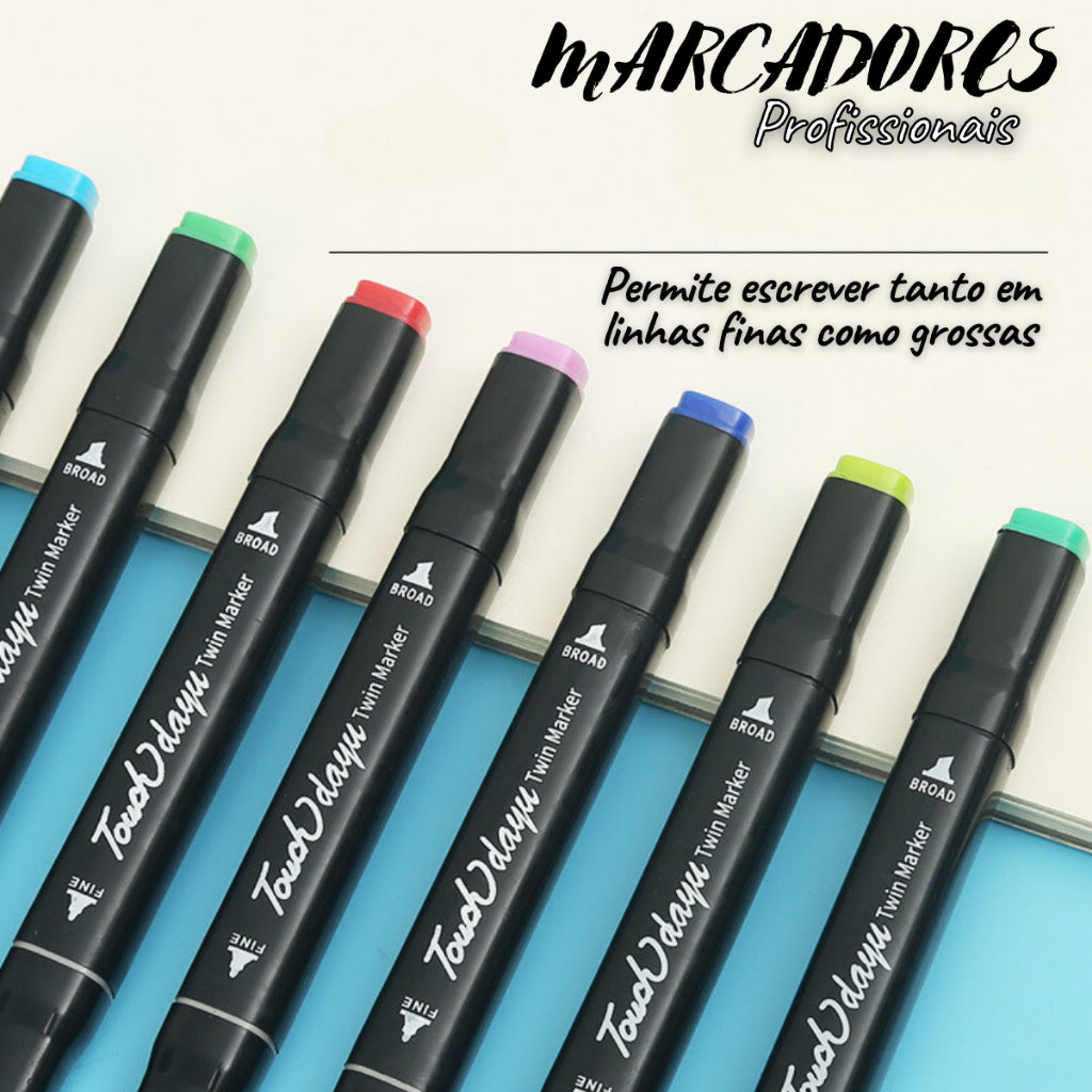 Canetas Marcadoras de Colorir (Bobbie Goods)