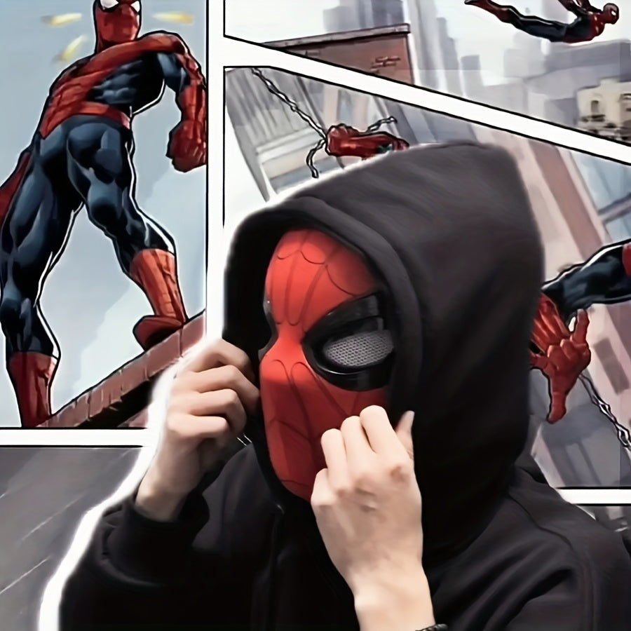 Máscara Spider-Man com Olhos Articuláveis