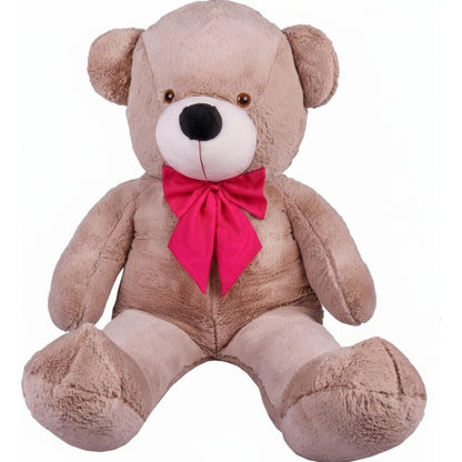 Urso de Pelúcia Gigante (1,10 metro) – Super Macio com Laço