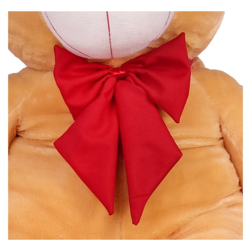 Urso de Pelúcia Gigante (1,10 metro) – Super Macio com Laço