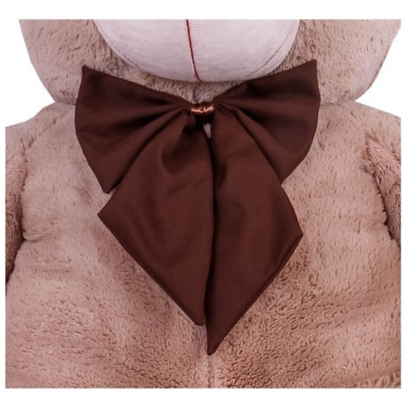 Urso de Pelúcia Gigante (1,10 metro) – Super Macio com Laço