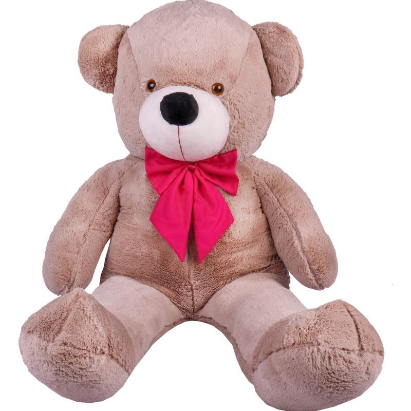 Urso de Pelúcia Gigante (1,10 metro) – Super Macio com Laço