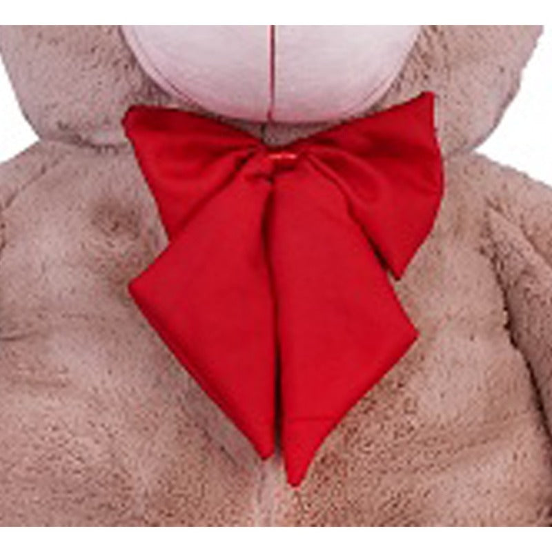 Urso de Pelúcia Gigante (1,10 metro) – Super Macio com Laço