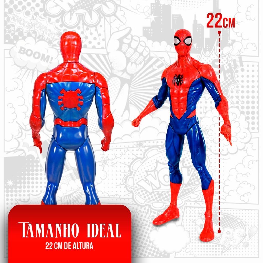 Kit Ovo de Páscoa 250g + Boneco do Homem-Aranha 22cm