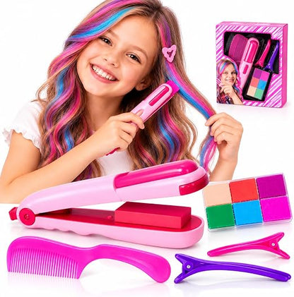 Kit Salão de Beleza Mechas Coloridas Infantil