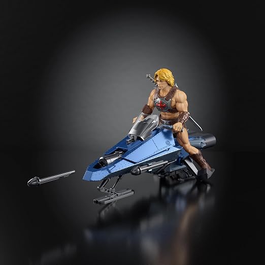 He-Man com Veículo Voador Sky Sled