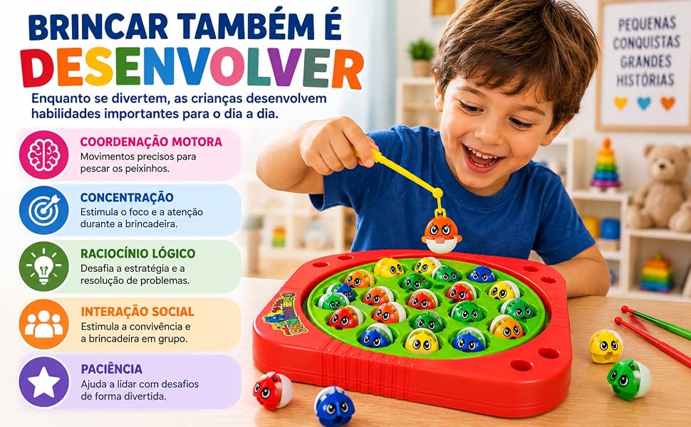 Jogo Pescaria Maluca Pega-Peixe
