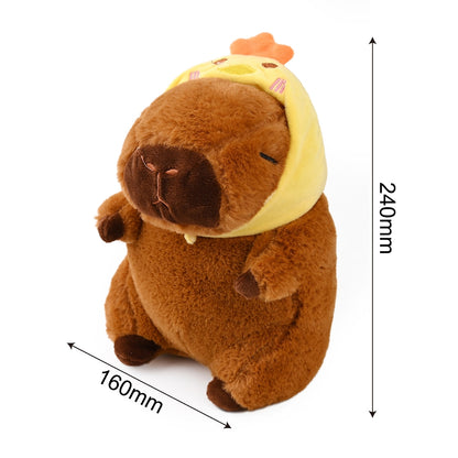 Capivara de Pelúcia - Touquinha Animal