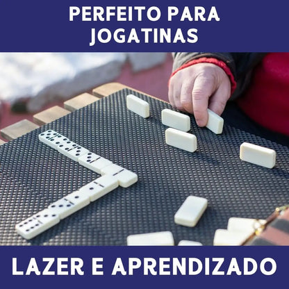 Dominó Profissional Vermelho - Pedras Grandes