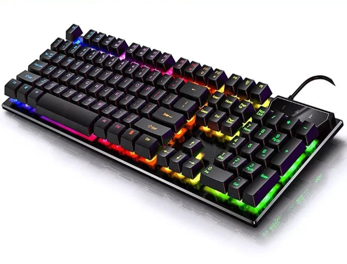 Teclado Gamer Retroiluminado RGB LED