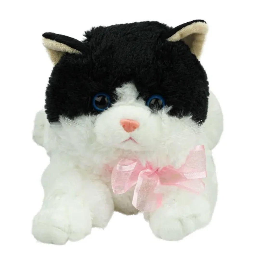 Gatinho de pelúcia deitado (23 cm)