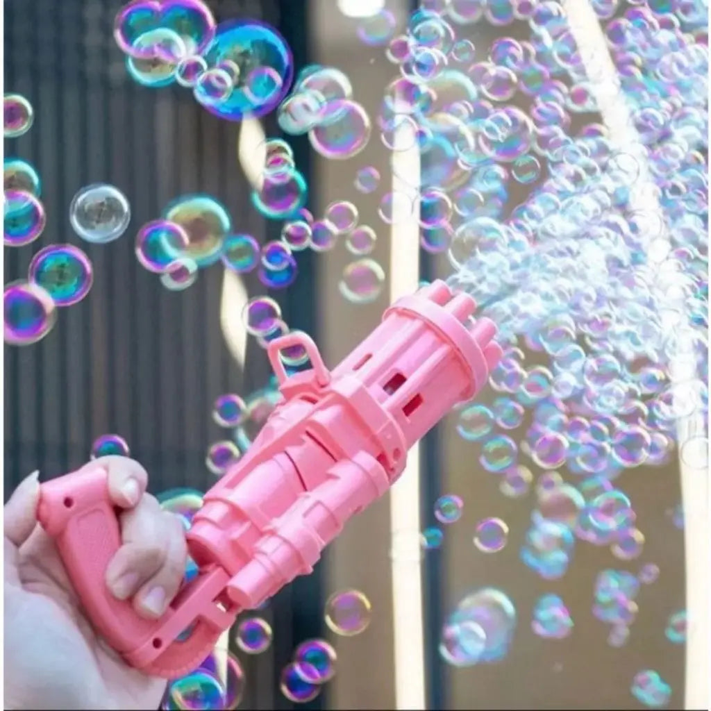 Máquina Automática de Bolhas de Sabão (Com Refil)