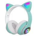 Fone De Ouvido Bluetooth Orelha Gatinho - Led Sem Fio