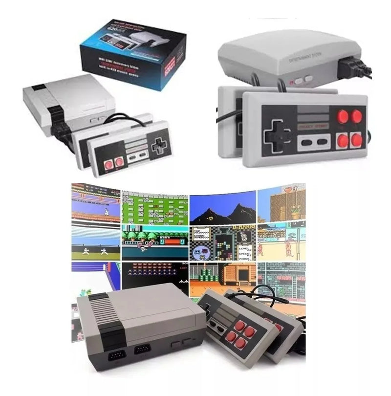 Console Clássico 8bits Mini! Com 620 jogos embutidos