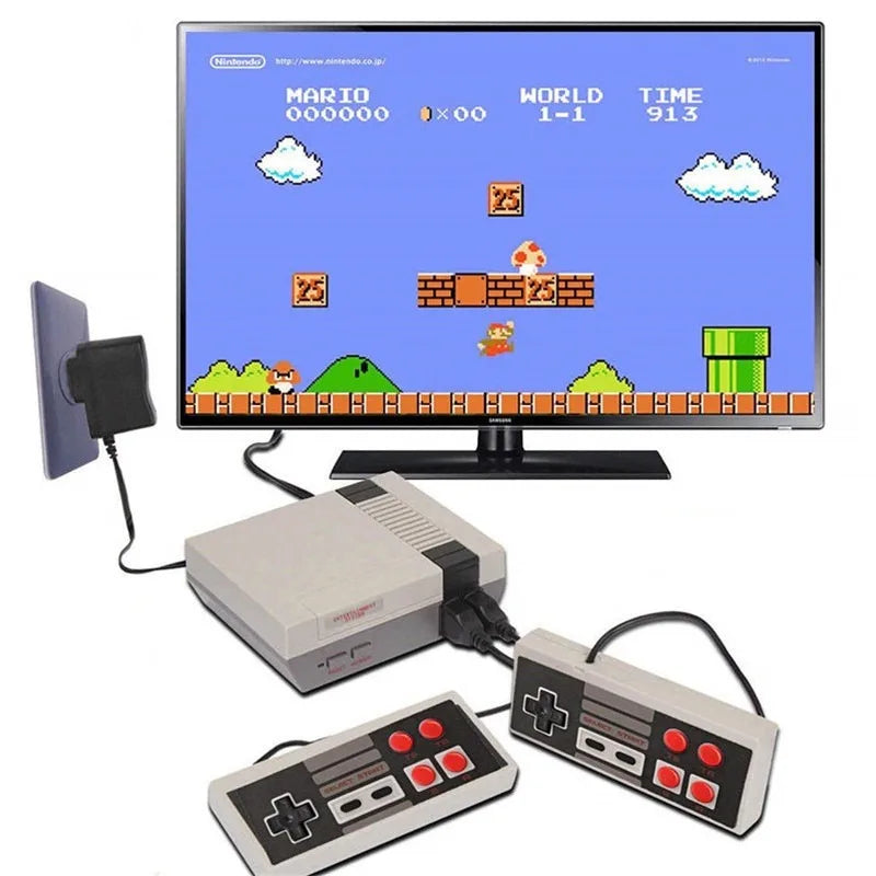 Console Clássico 8bits Mini! Com 620 jogos embutidos