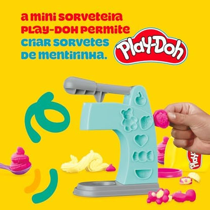 Massinha Play-Doh Mini Sorveteria Divertida