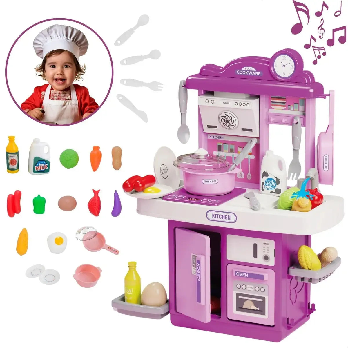 Kit Mini Cozinha Infantil