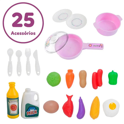 Kit Mini Cozinha Infantil