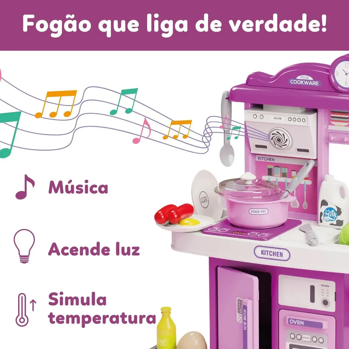 Kit Mini Cozinha Infantil