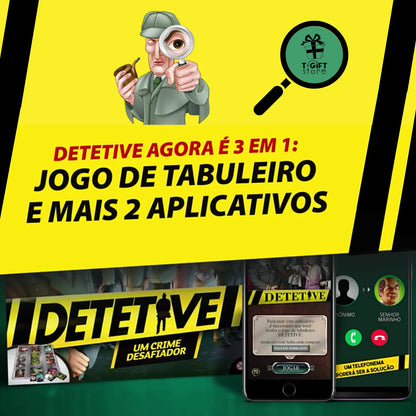 Jogo Detetive com Aplicativo para Celular - Estrela
