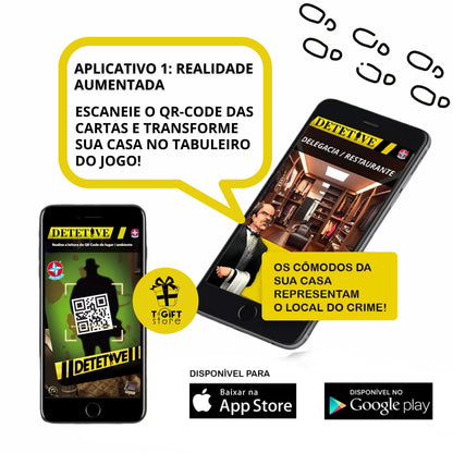 Jogo Detetive com Aplicativo para Celular - Estrela