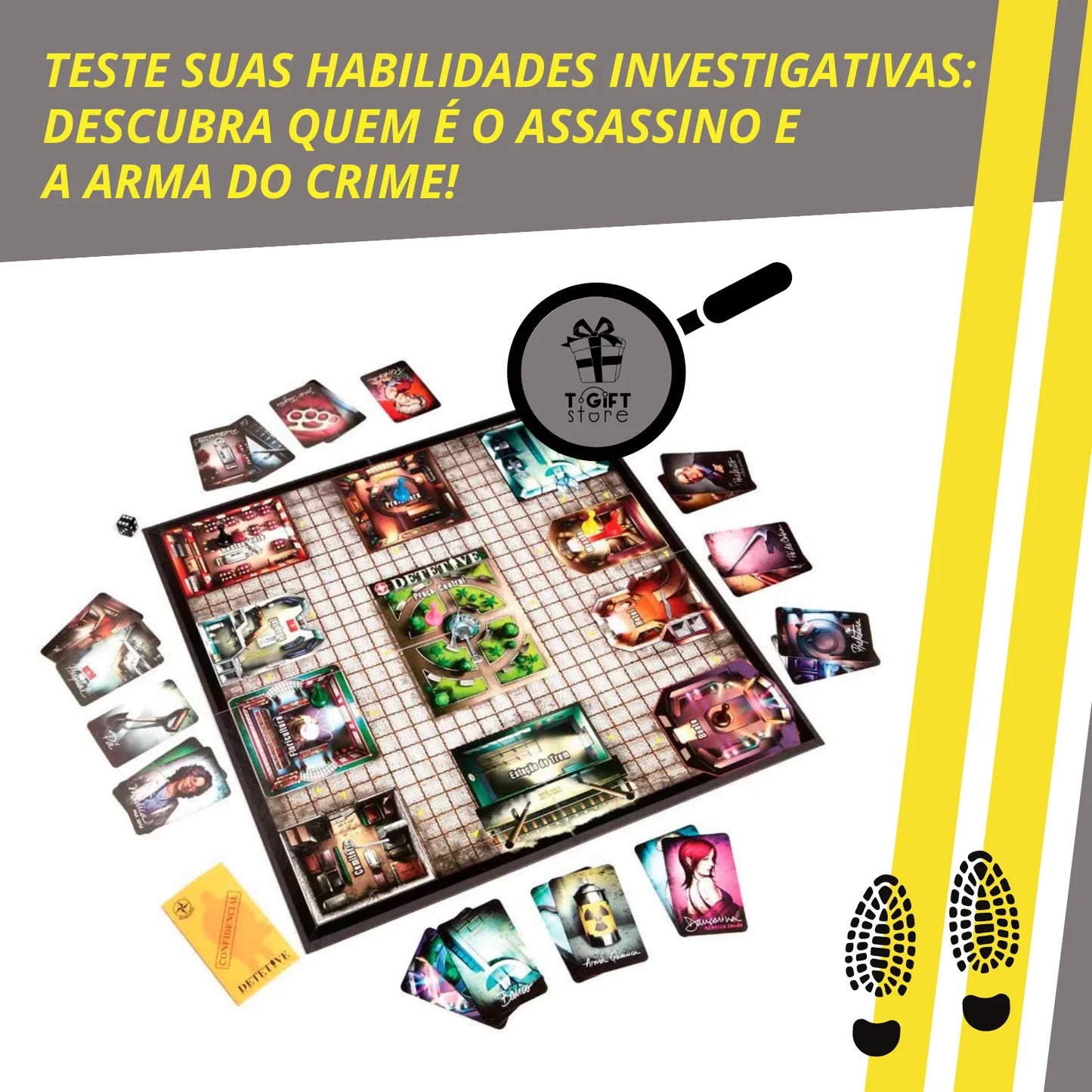 Jogo Detetive com Aplicativo para Celular - Estrela