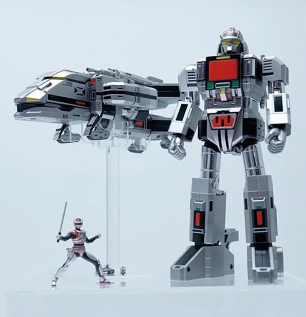 Boneco/Nave Daileon e Jaspion GX-97 – Soul of Chogokin (Bandai)