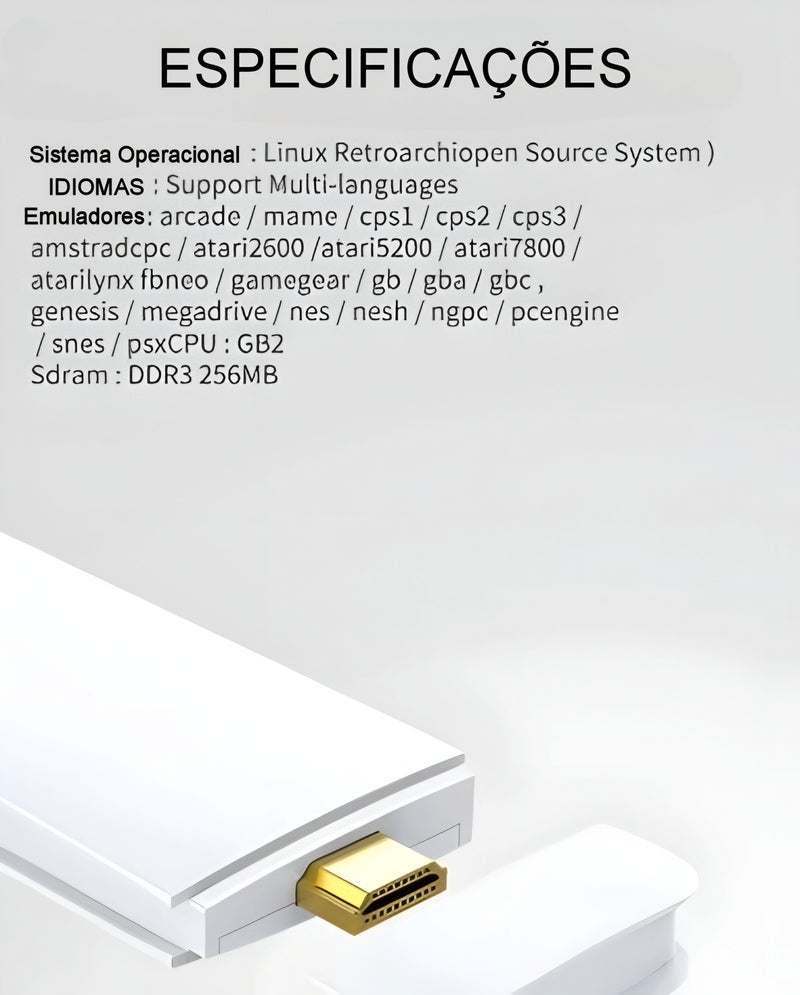 Console Retro M15 Game Stick