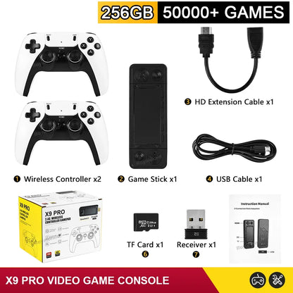 Gamestick X9 PRO - Emuladores de  PS1/PSP/NDS/N64/SNES/MEGADRIVE e muito mais..