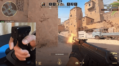 Mouse Gamer FPS -  Estilo Arma