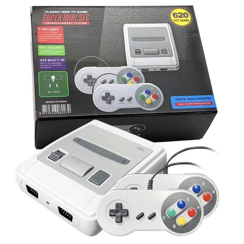 Video Game Super Mini 2 Controls 620 Games 8 Bits