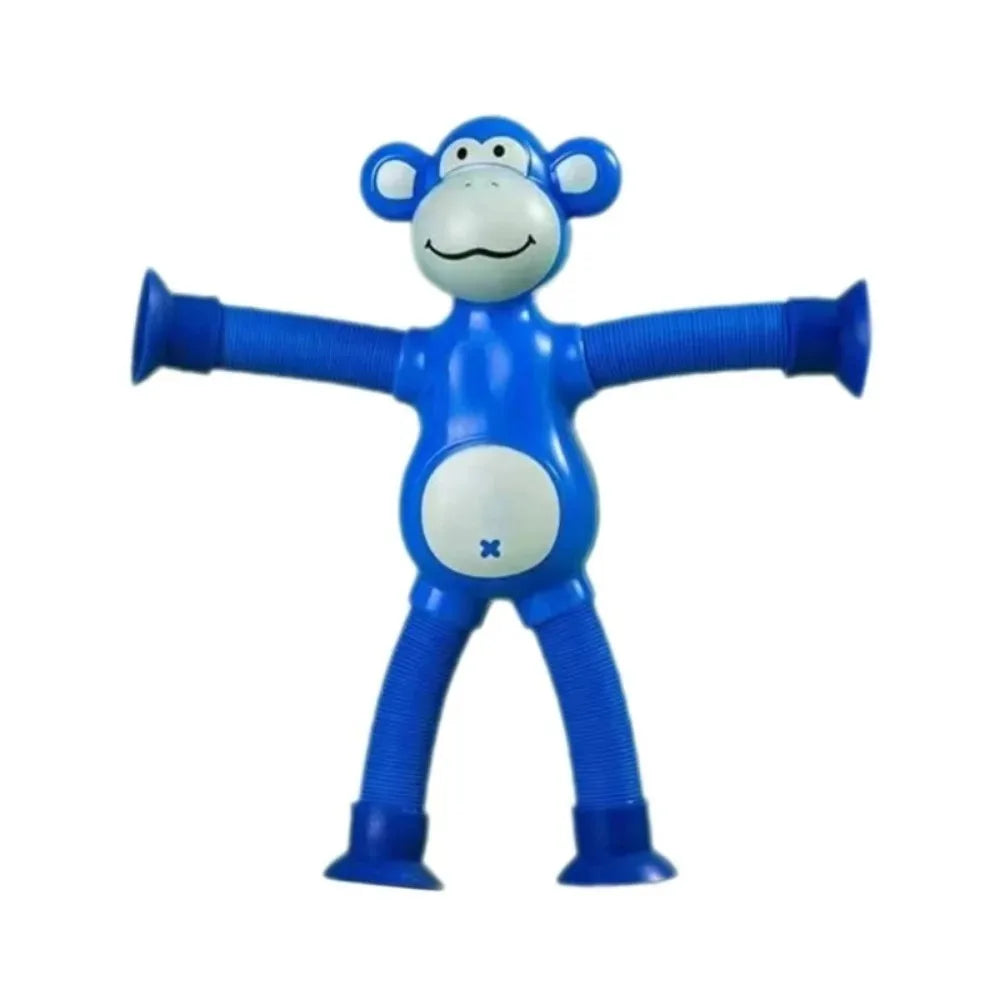 Pop Tube Macaquinho com Luz LED e Som