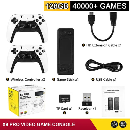Gamestick X9 PRO - Emuladores de  PS1/PSP/NDS/N64/SNES/MEGADRIVE e muito mais..