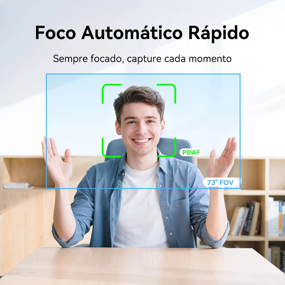Webcam EMEET C60E 4K Autofoco
