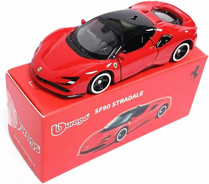 Modelo Mini colecionável da série Bburago-Ferrari