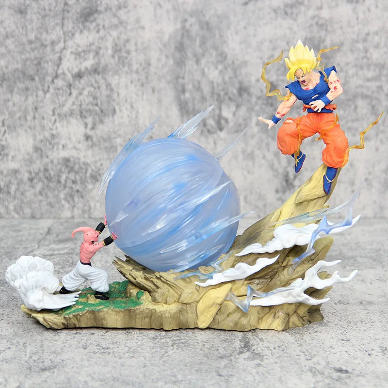 Cenário Goku vs Kid Buu – Genki Dama com LED